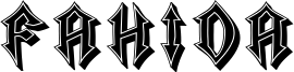 Fahida Font