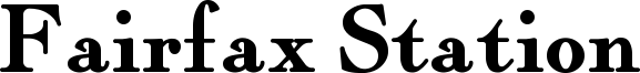 Fairfax Station Font