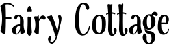 Fairy Cottage Font