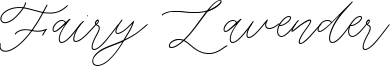 Fairy Lavender Font