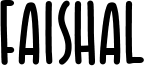 Faishal Font