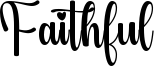 Faithful Font