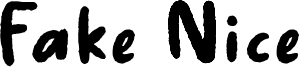 Fake Nice Font