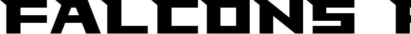 Falcons Font Font