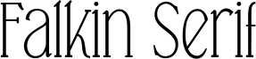 Falkin Serif Font