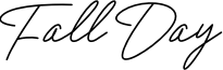 Fall Day Font
