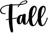 Fall Font