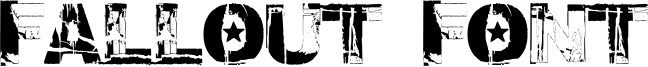 Fallout Font Font