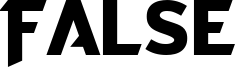False Font