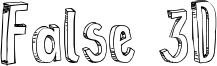 False 3d.ttf