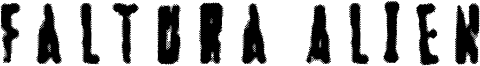 Faltura Alien Font