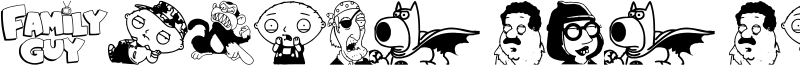 Family Guy Giggity Font