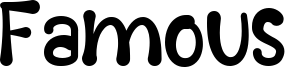 Famous Font