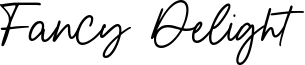 Fancy Delight Font