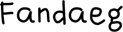 Fandaeg Font