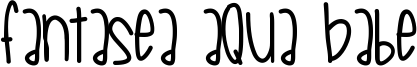 Fantasea Aqua Babe Font