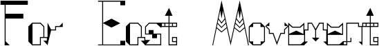 Far East Movement Font