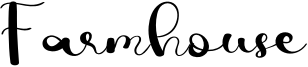 Farmhouse Font