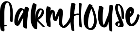 Farmhouse Font