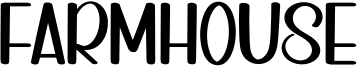 Farmhouse Font