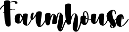 Farmhouse Font