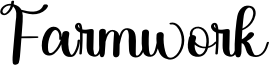 Farmwork Font