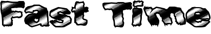 Fast Time Font
