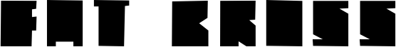 Fat Bross Font