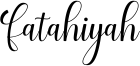 Fatahiyah Font