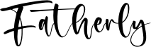 Fatherly Font
