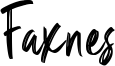 Faxnes Font