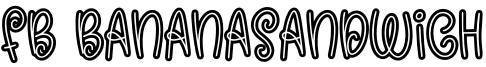 Fb Bananasandwich Font
