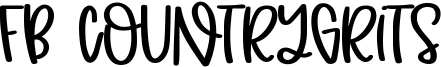 FB CountryGrits Font