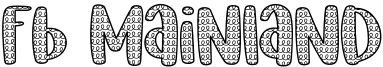 Fb Mainland Font