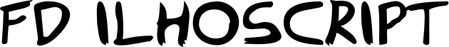FD Ilhoscript Font