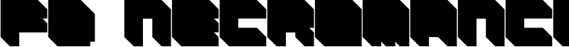 FD Necromancer Font