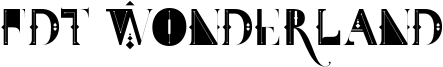 FDT Wonderland Font