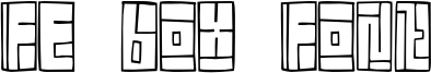 FE Box Font.otf