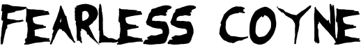 Fearless Coyne Font