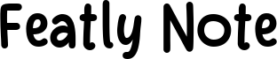 Featly Note DEMO.ttf