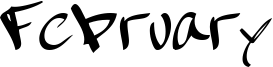 February Font