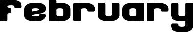 February Font