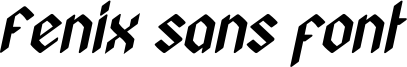 FenixSans-BoldItalic.otf
