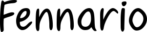 Fennario Font
