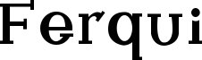 Ferqui Font