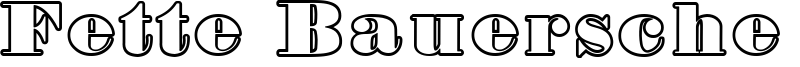Fette Bauersche Antiqua UNZ1 Hollow.ttf
