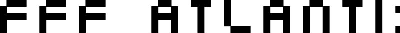 FFF Atlantis Font
