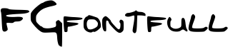 FGfontfull Font