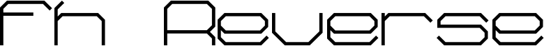 Fh Reverse Font