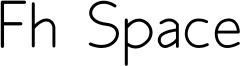 Fh Space Font